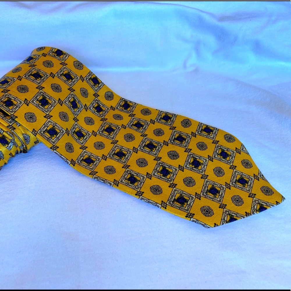 Men’s 100% SILK Tie - Barney’s NewYork - 3.75 inch